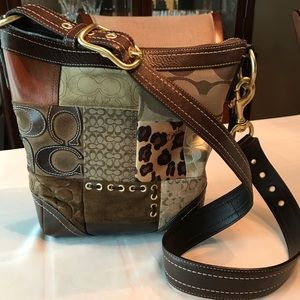 Coach Signature Patchwork Purse